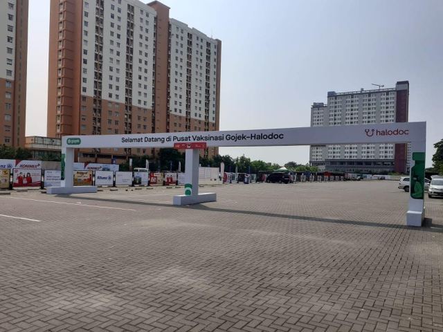 Tenda dan gate untuk acara outdoor